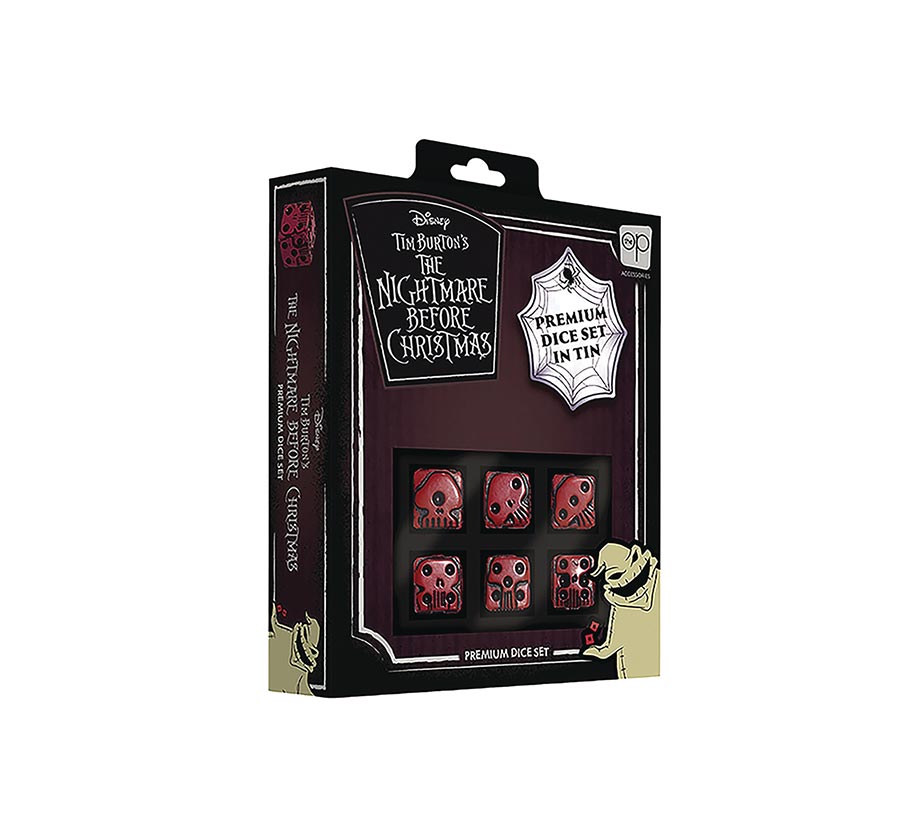 Nightmare Before Christmas Premium 6-Sided Dice Set