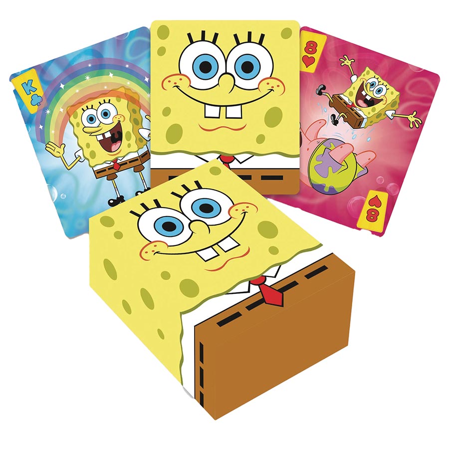 SPONGEBOB SQUAREPANTS PREMIUM PLAYING CARDS (C: 1-1-2)