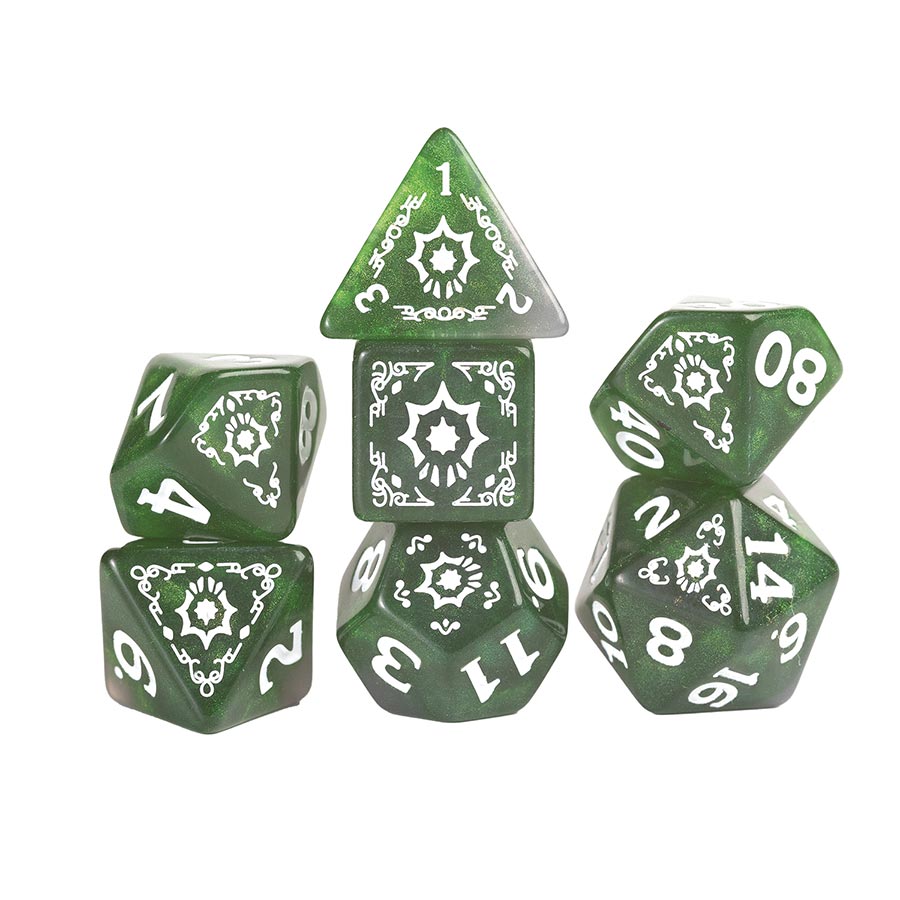 Dungeons & Dragons Adventure Dice Set - Cleric (Green)