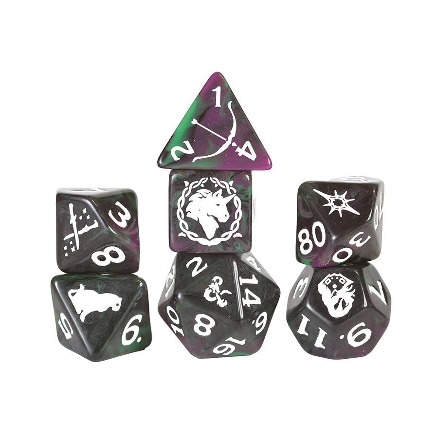 Dungeons & Dragons Adventure Dice Set - Legend Of Drizzt