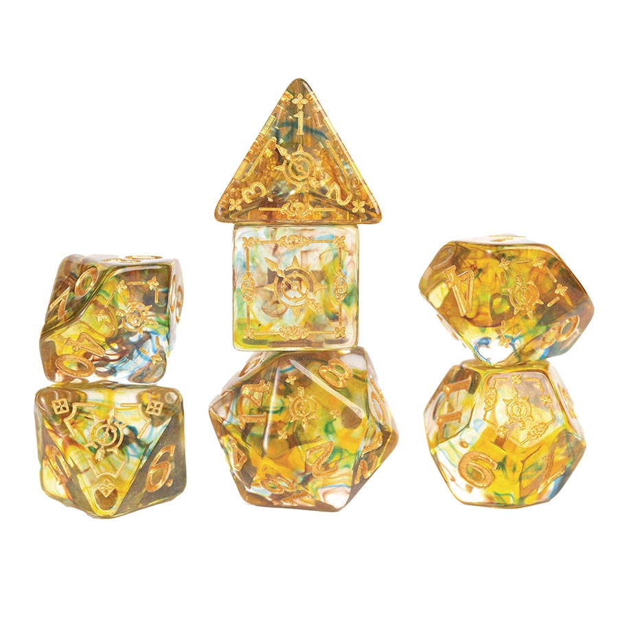 Dungeons & Dragons Adventure Dice Set - Ranger (Green Multi)