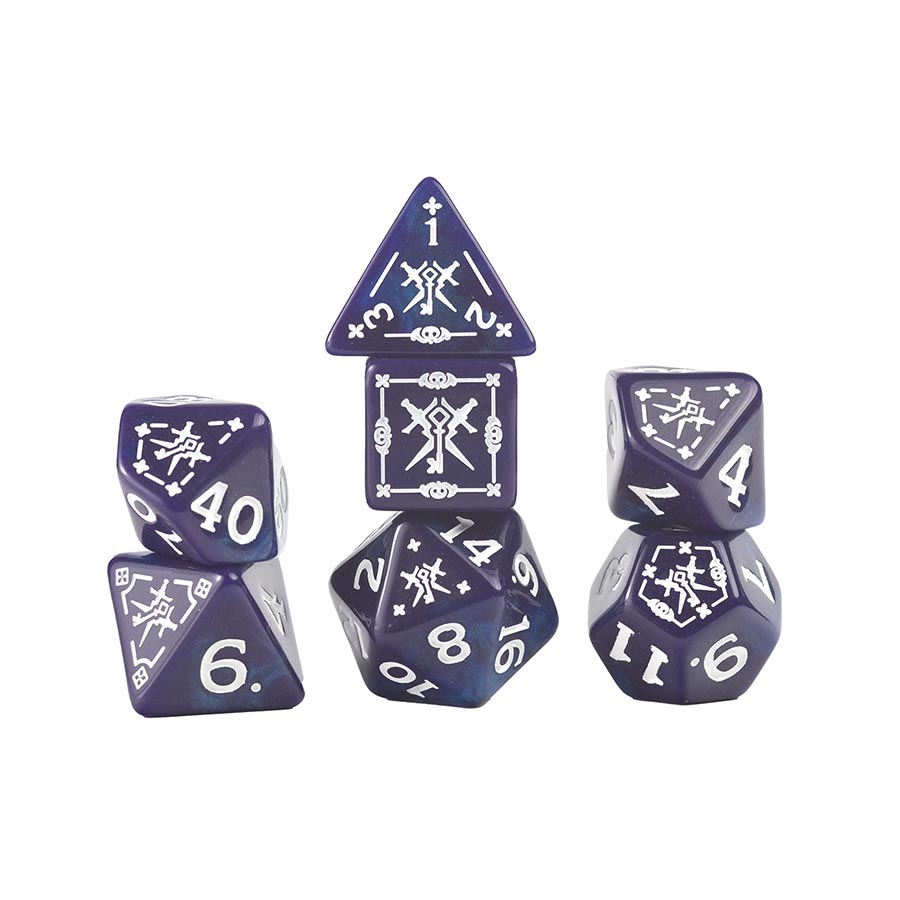 Dungeons & Dragons Adventure Dice Set - Rogue (Purple)