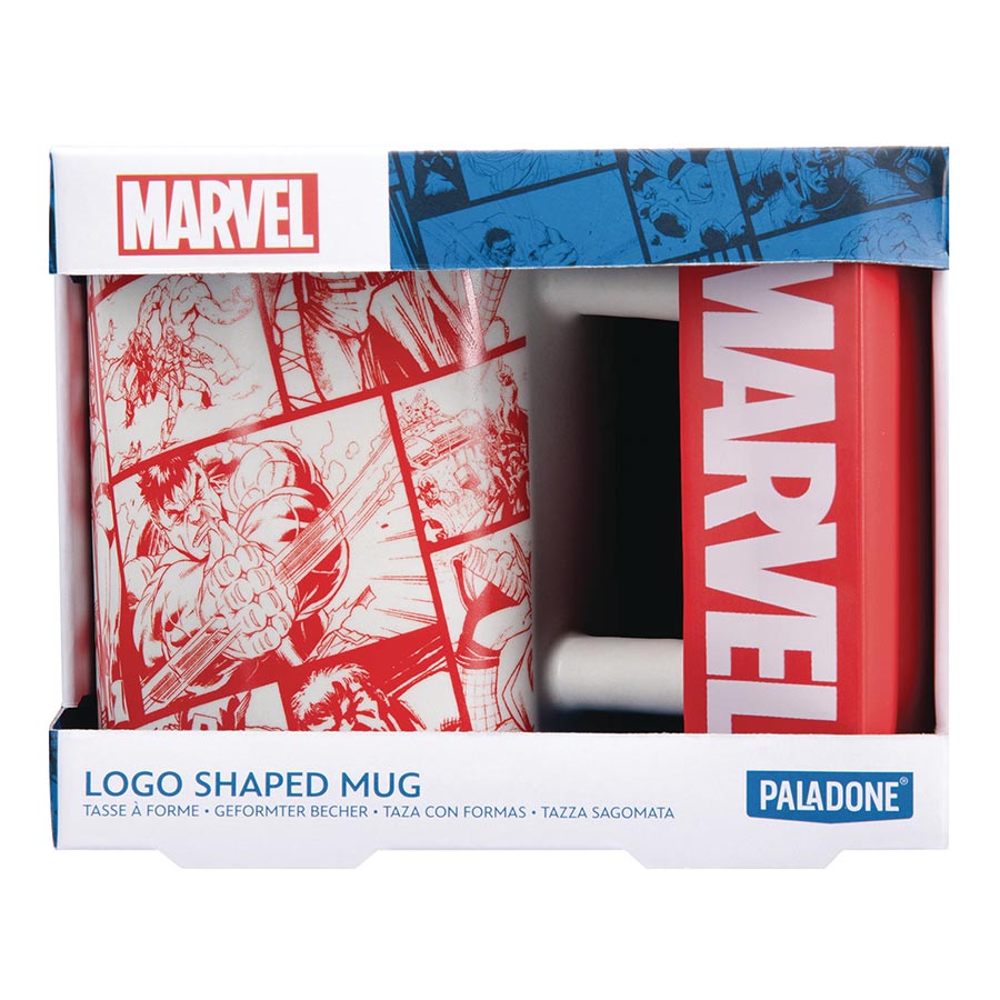 MARVEL LOGO SHAPED MUG (C: 1-1-2)