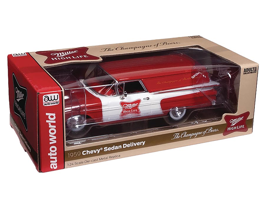 Auto World 1959 Chevy El Camino Sedan Delivery Truck 1/24 Scale Die-Cast Vehicle