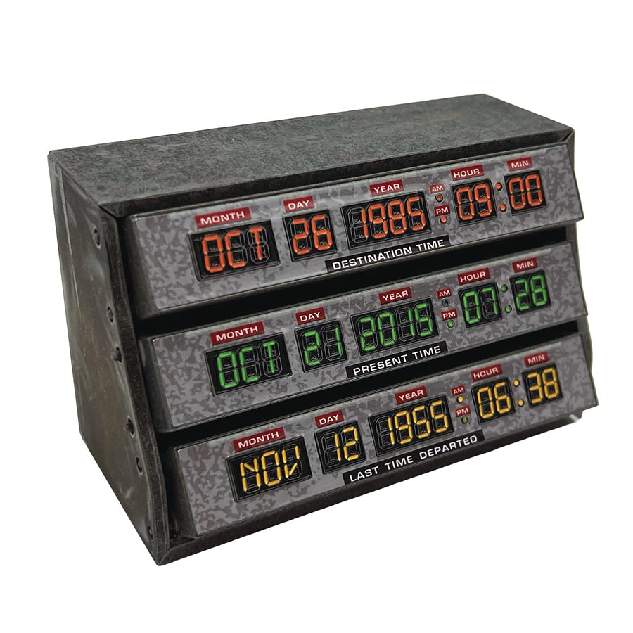 BACK TO THE FUTURE TIME CIRCUITS SCALED PROP REPLICA (