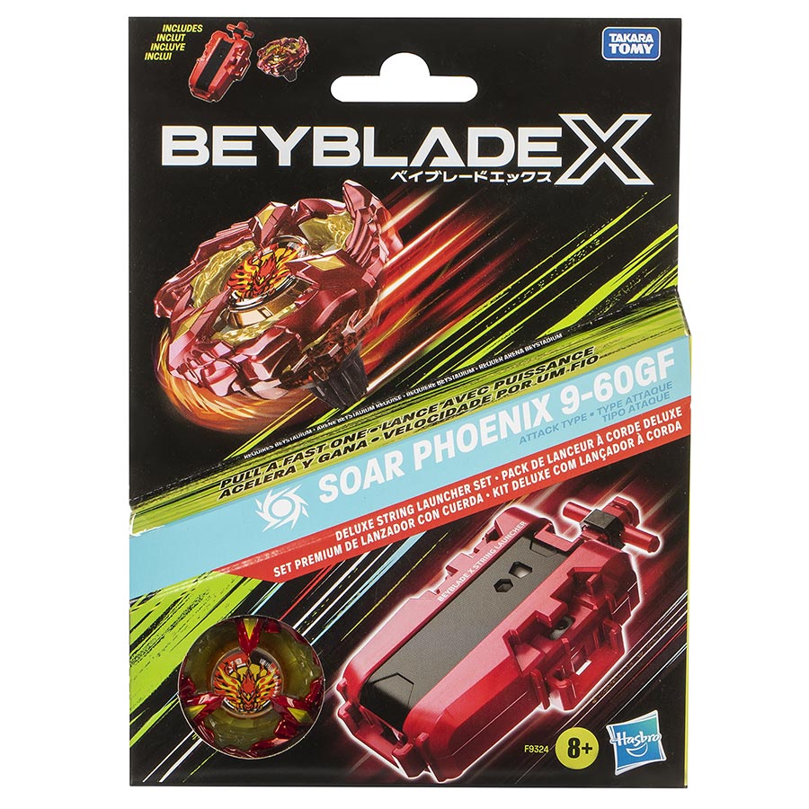 BEYBLADE X DLX STRING LAUNCHER & TOP SET (C: 1-1-2)