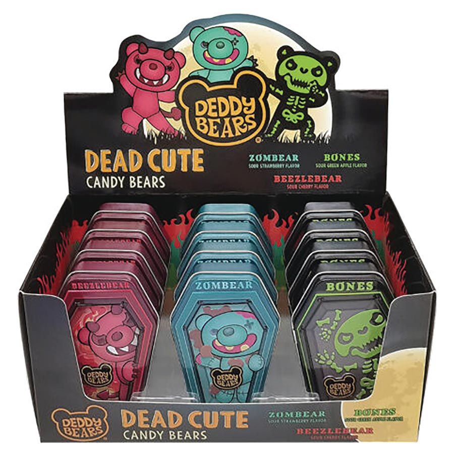 Deddy Bears Dead Cute Candy Tin