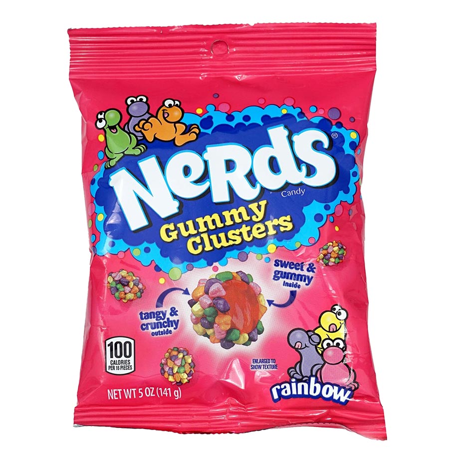 Nerds Gummy Clusters 5-Ounce Candy Bag