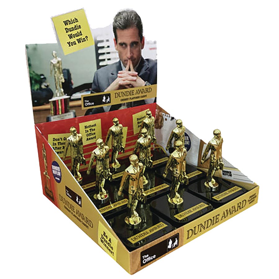 Office Dundie Award Candy Tin 9-Piece Display