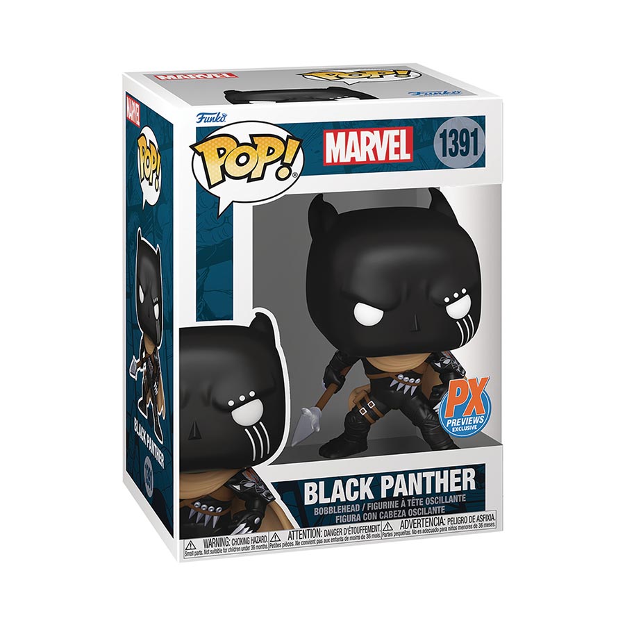 POP MARVEL BLACK PANTHER THE BLACK PANTHER COMICS PX VIN FIG