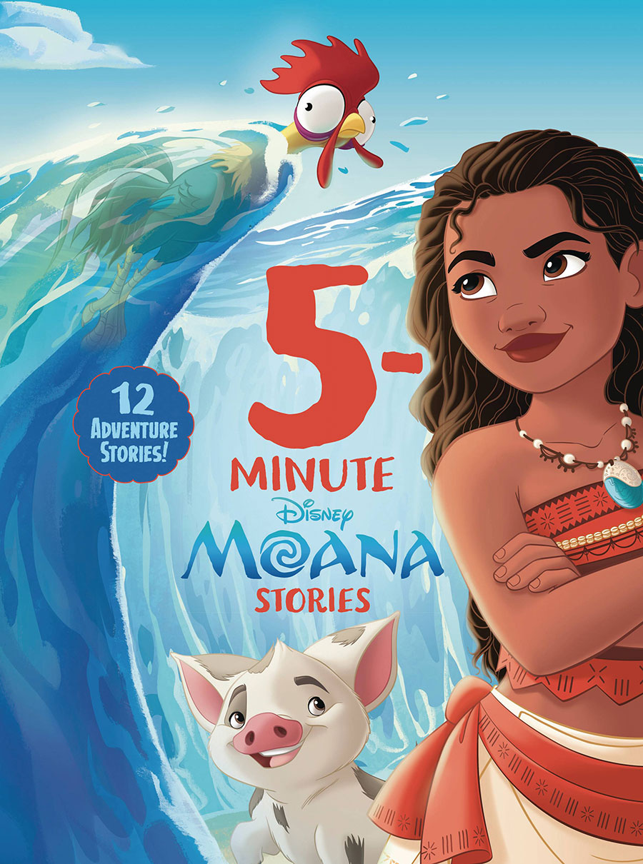 Disney 5-Minute Moana Stories HC