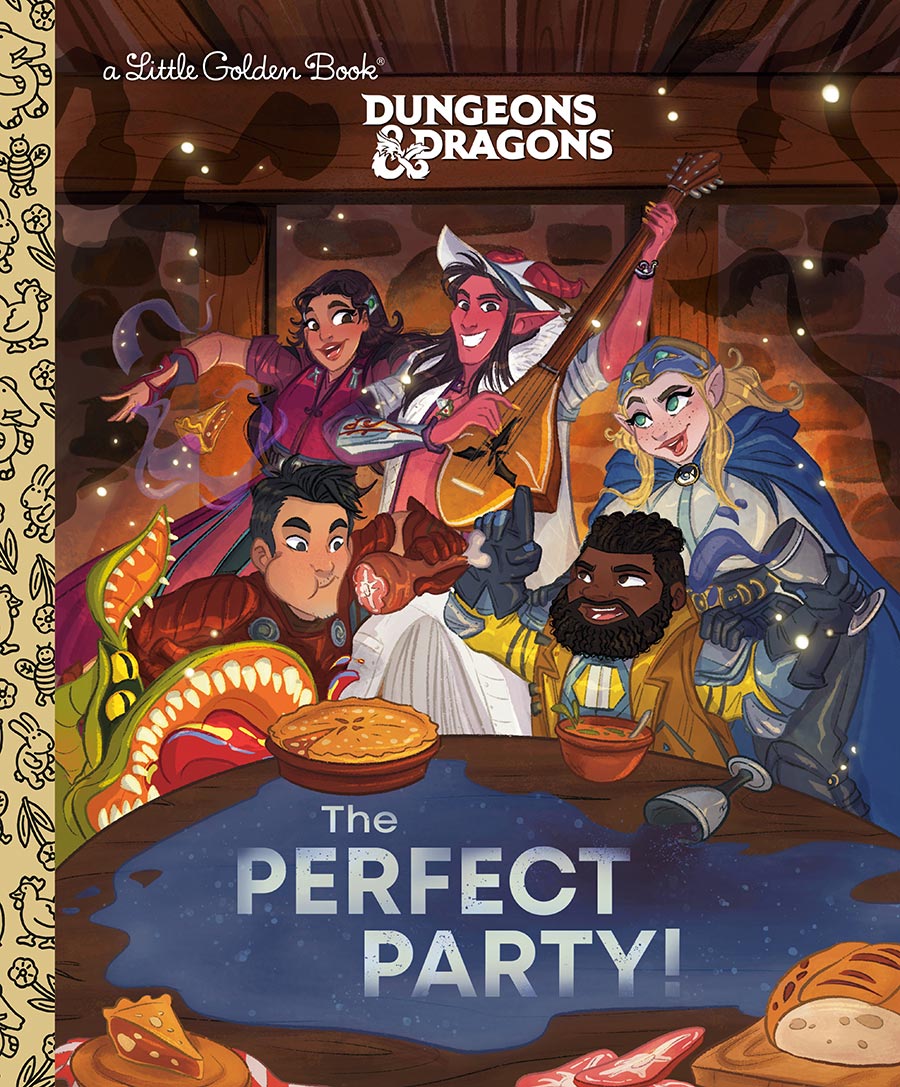 Dungeons & Dragons The Perfect Party Little Golden Book HC