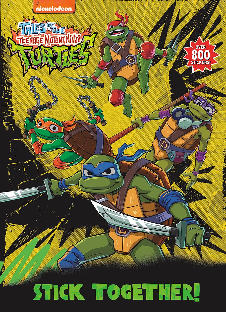 Tales Of The Teenage Mutant Ninja Turltes Stick Together Sticker Book SC