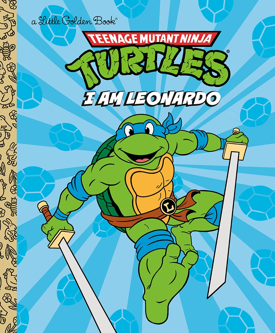 Teenage Mutant Ninja Turtles I Am Leonardo Little Golden Book HC