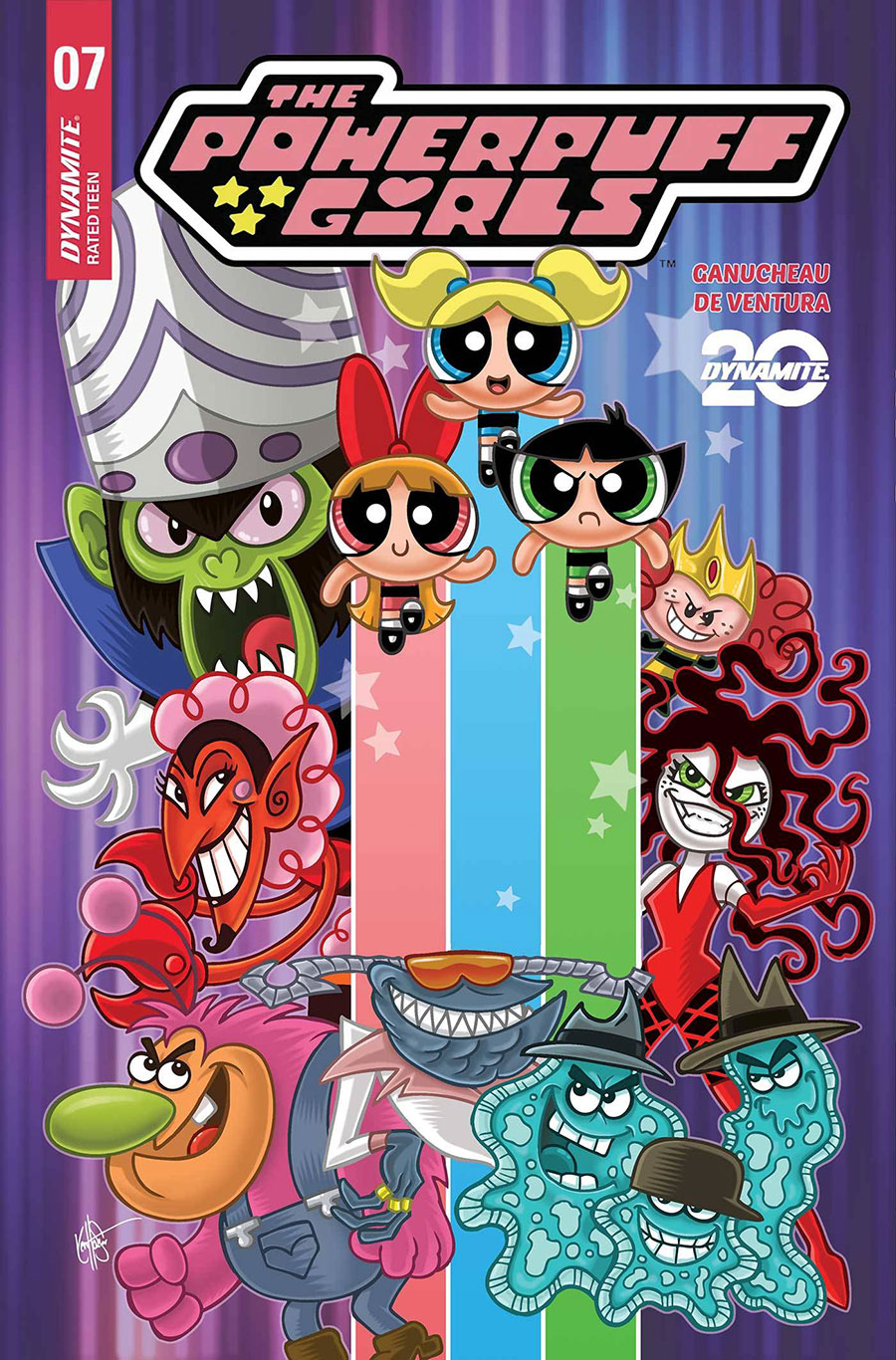 Powerpuff Girls Vol 4 #7 Cover E Incentive Ken Haeser Variant Cover