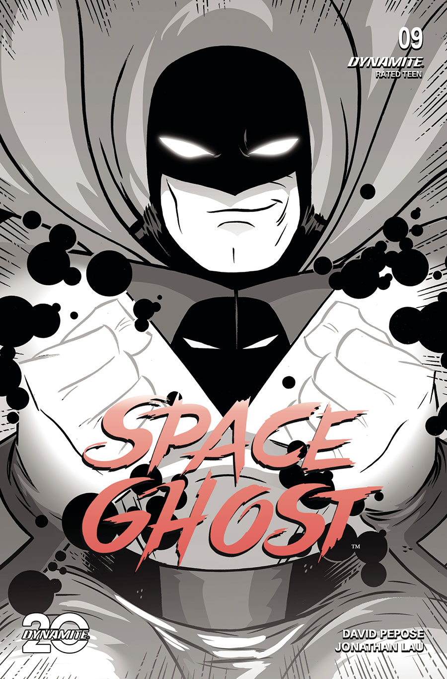 Space Ghost Vol 4 #9 Cover I Incentive Anthony Marques Line Art Cover