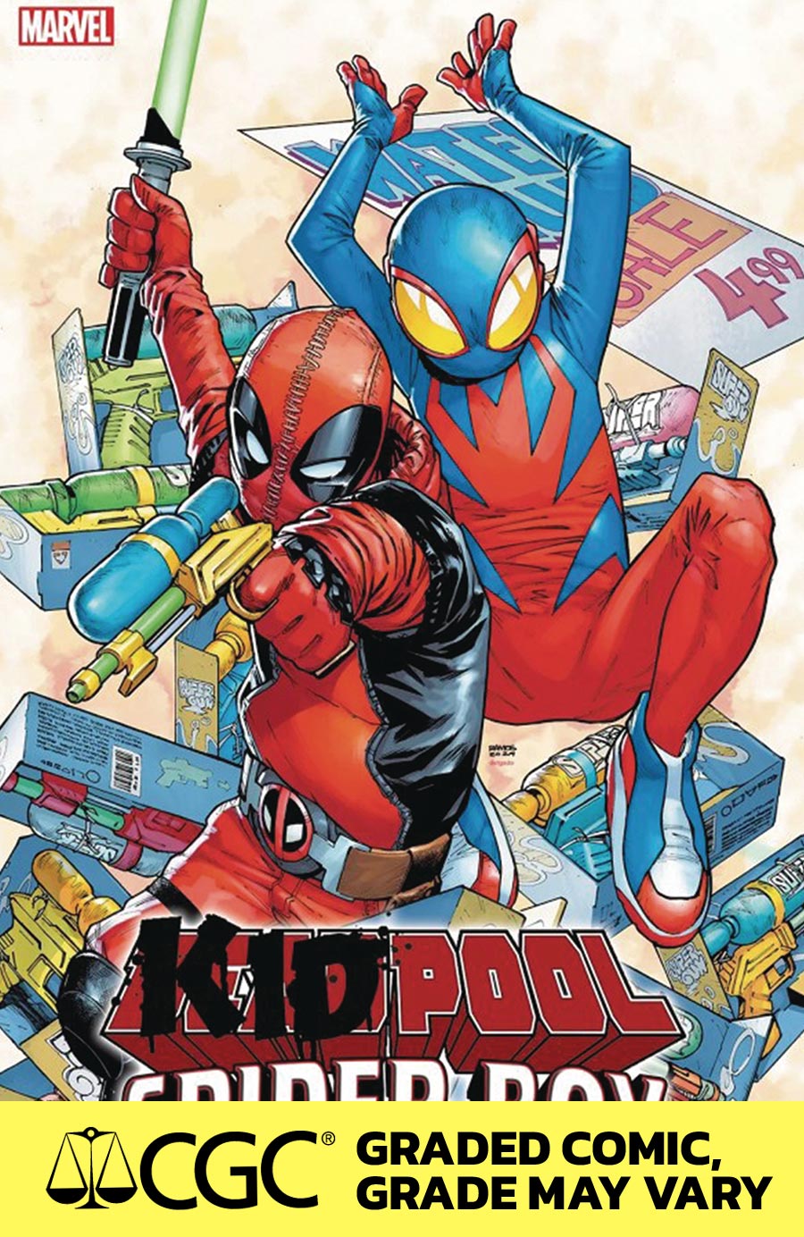 Kidpool & Spider-Boy #1 (One Shot) Cover E DF CGC Graded 9.6 Or Higher