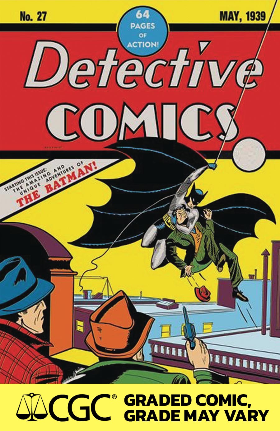 Batman Day 2024 Detective Comics #27 Facsimile Edition Cover D DF Foil Cover CGC Graded 9.6 Or Higher