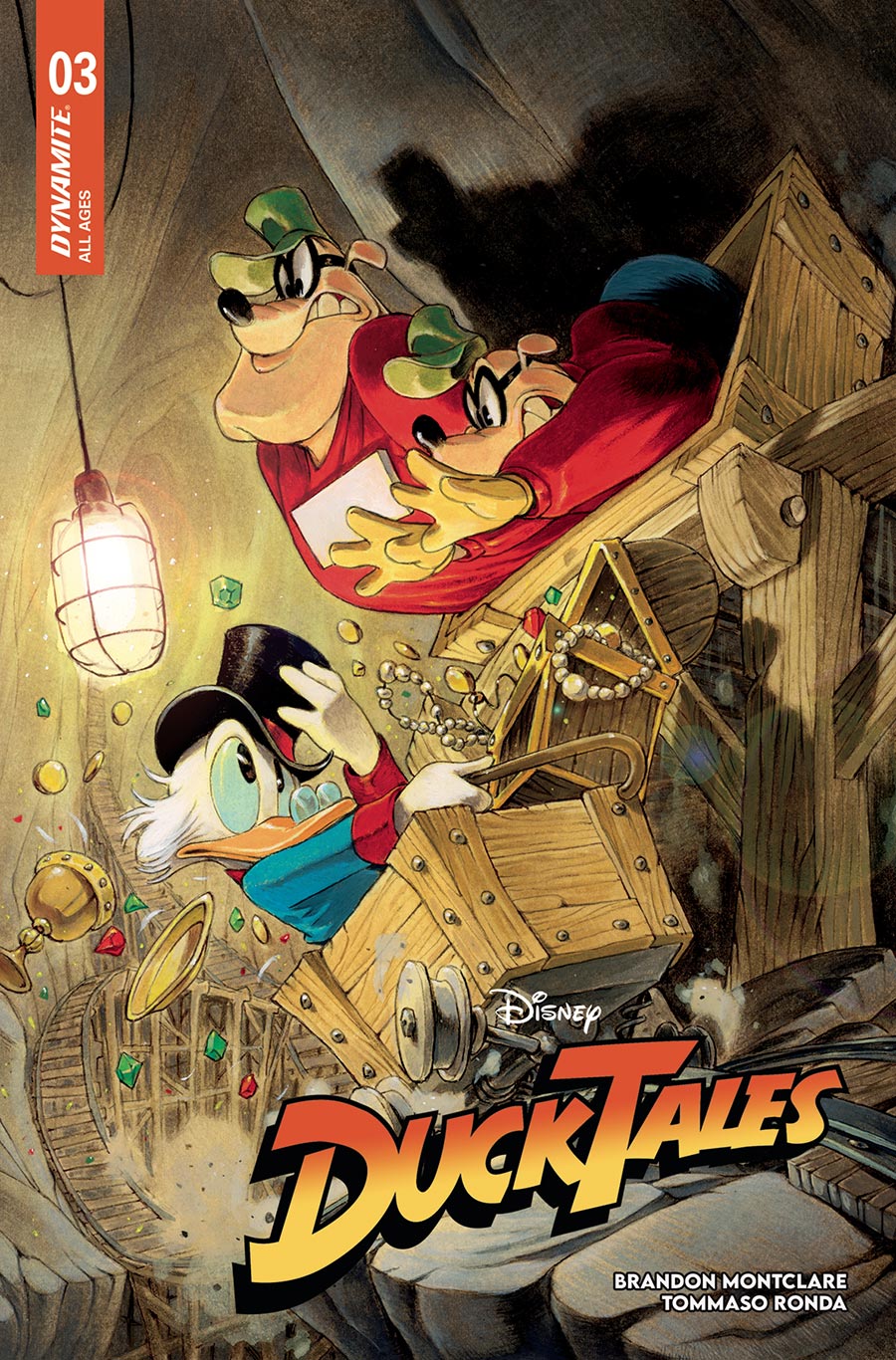 Ducktales Vol 5 #3 Cover F Variant Ivan Bigarella Foil Cover