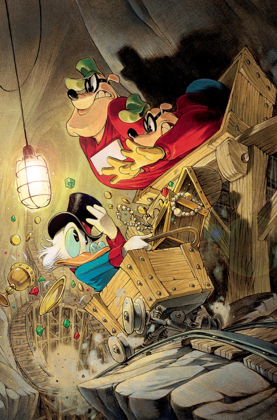 Ducktales Vol 5 #3 Cover G Variant Ivan Bigarella Foil Virgin Cover