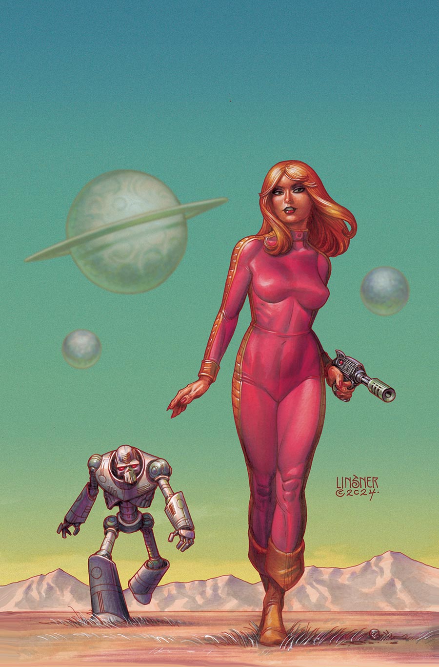 Barbarella Vol 3 #4 Cover E Limited Edition Joseph Michael Linsner Virgin Cover