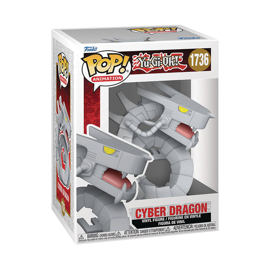 POP Animation Yu-Gi-Oh Cyber Dragon Vinyl Figure