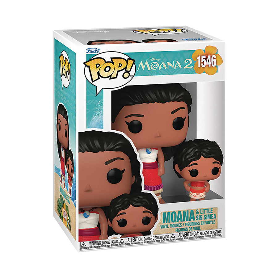 POP & Buddy Moana 2 Moana And Little Sis Simea Vinyl Figure