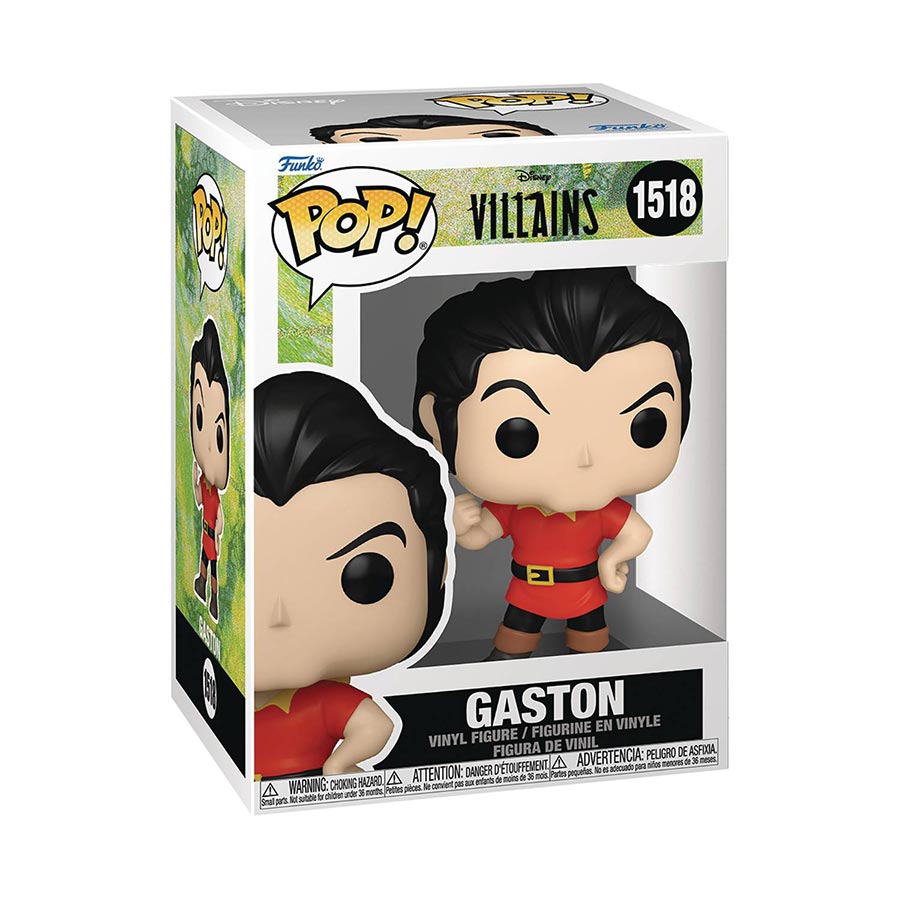 POP Disney Villains Gaston (Flexing) Vinyl Figure