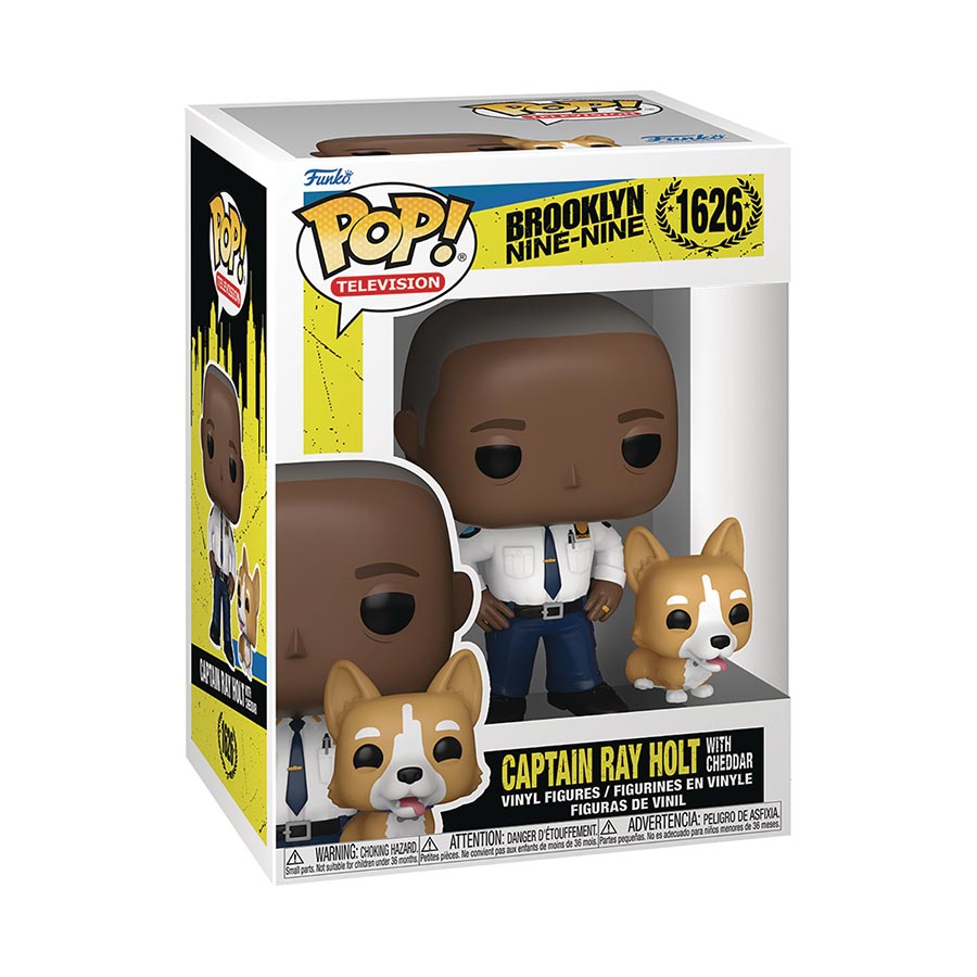 POP TV BROOKLYN NINE NINE CAPTAIN HOLT W CHEDDAR VIN FIG (C: