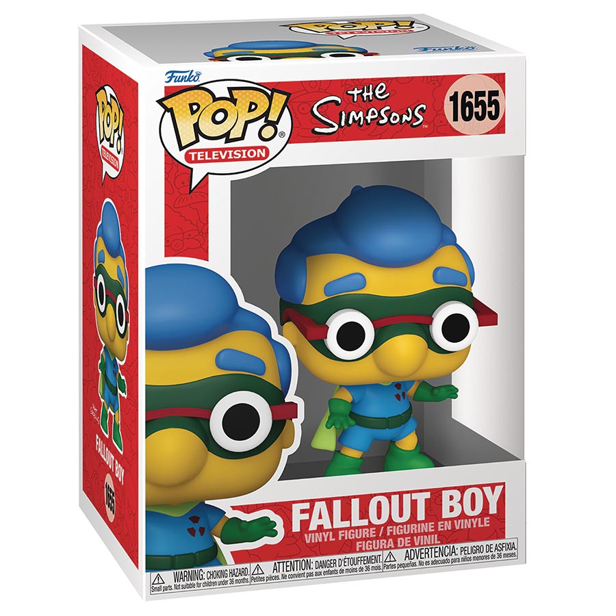 POP Television Simpsons Fallout Boy Vinyl Figure