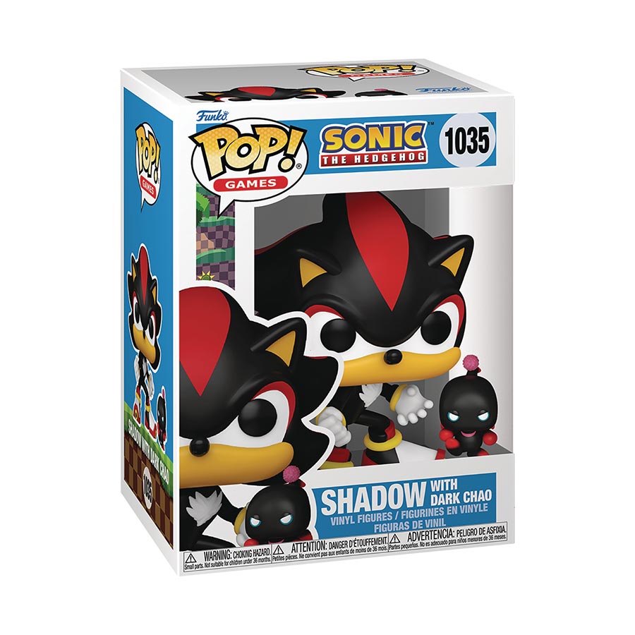 POP & BUDDY SONIC SHADOW W/CHAO VIN FIG (C: 1-1-2) (C: 1-1-2