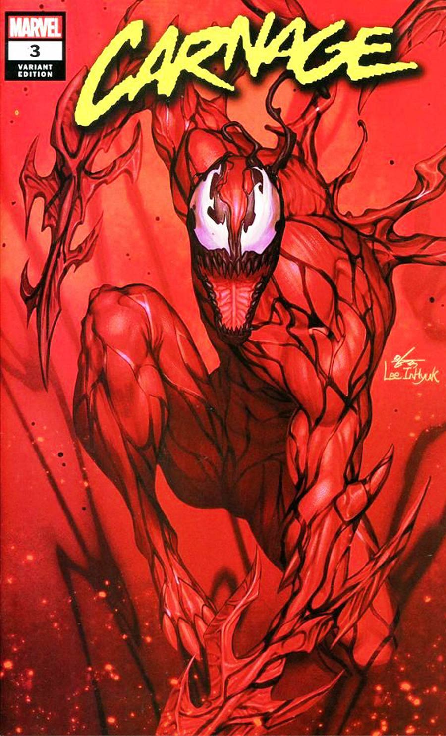 Carnage Vol 3 #3 Cover D Inhyuk Lee Variant Cover