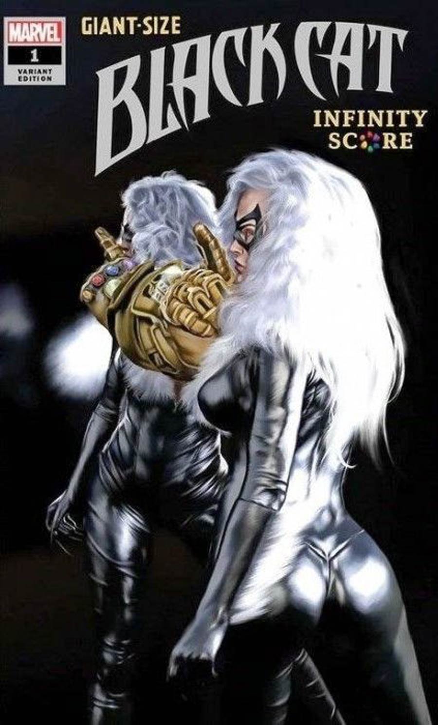 Giant-Size Black Cat Infinity Score #1 (One Shot) Cover F Marco Turini Variant Cover