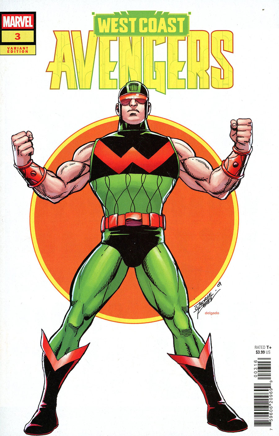 West Coast Avengers Vol 4 #3 Cover E Incentive George Perez Variant Cover