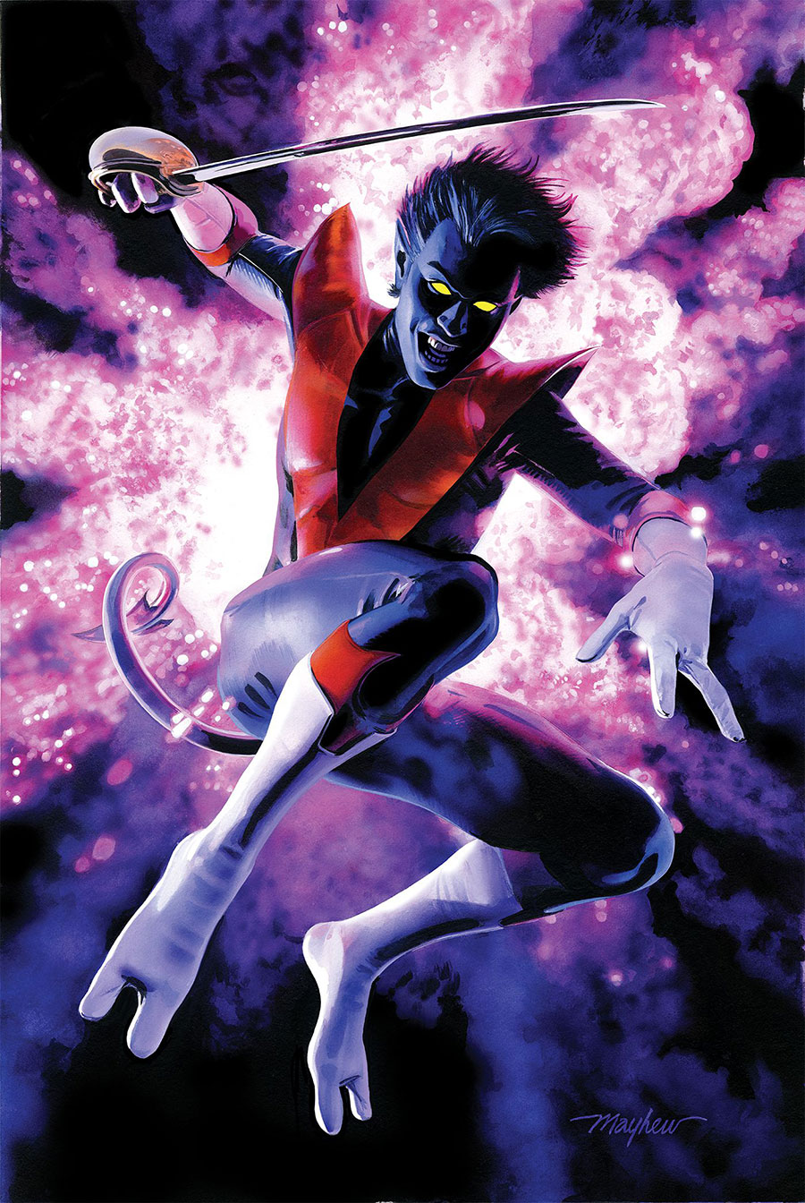 Uncanny X-Men Vol 6 #9 Cover D Incentive Mike Mayhew Nightcrawler Virgin Cover