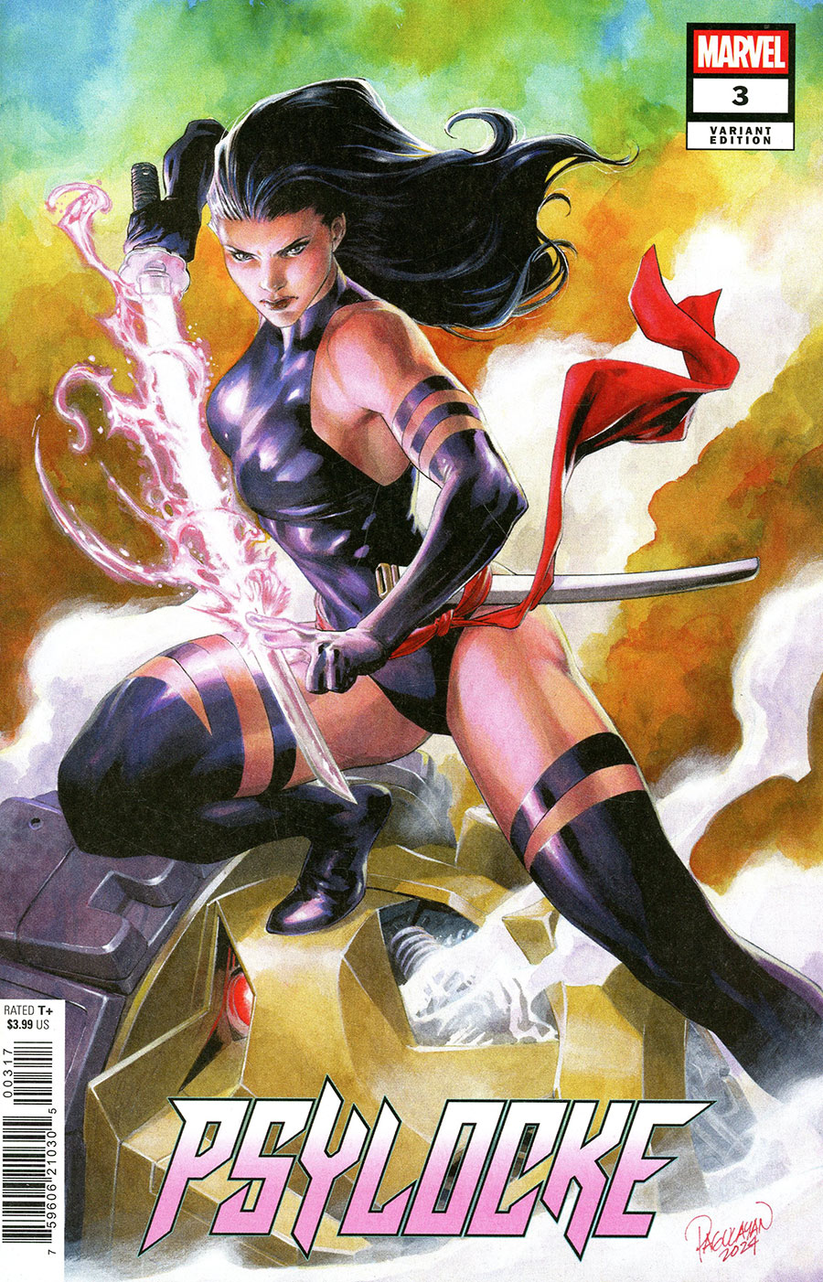 Psylocke Vol 2 #3 Cover D Incentive Carlo Pagulayan Variant Cover