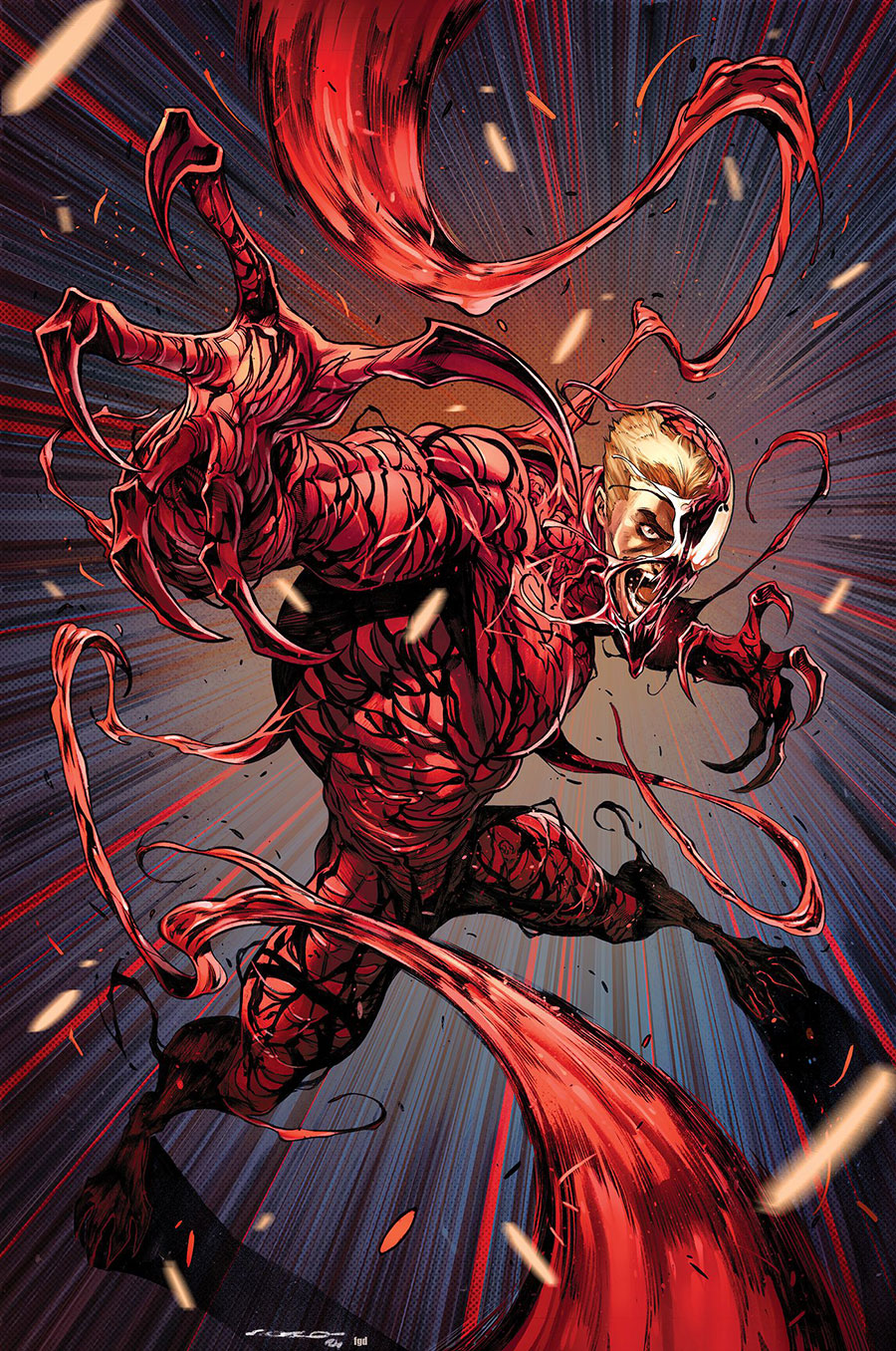 Eddie Brock Carnage #1 Cover I Incentive Iban Coello Virgin Cover