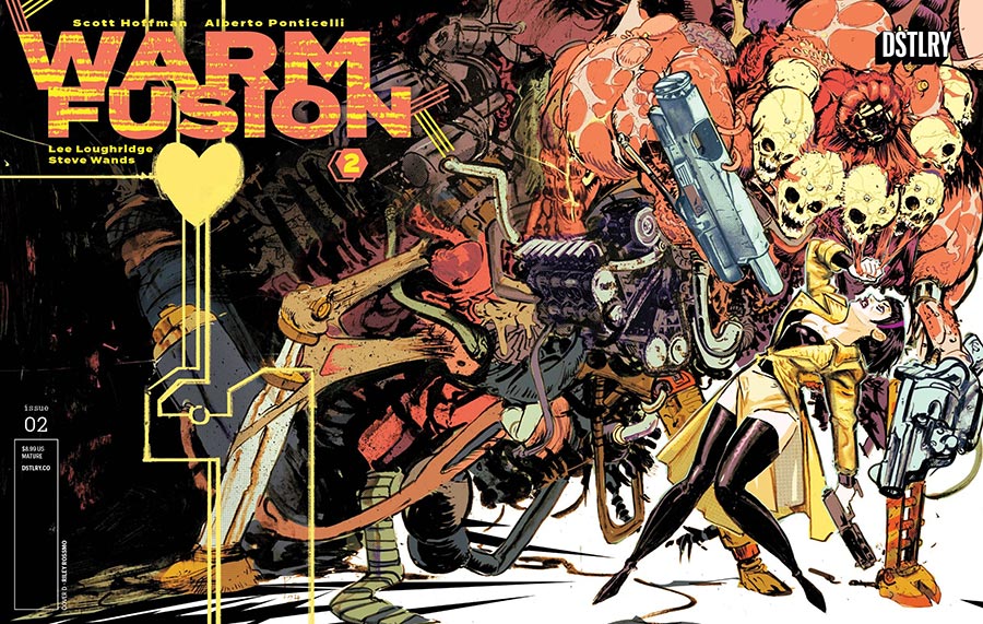 Warm Fusion #2 Cover D Incentive Riley Rossmo Wraparound Variant Cover