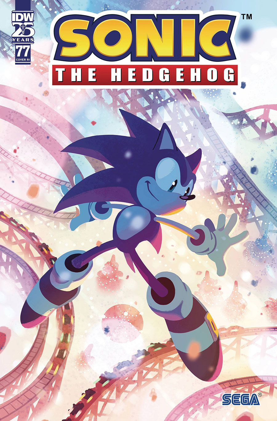 Sonic The Hedgehog Vol 3 #77 Cover C Incentive Nathalie Fourdraine Variant Cover