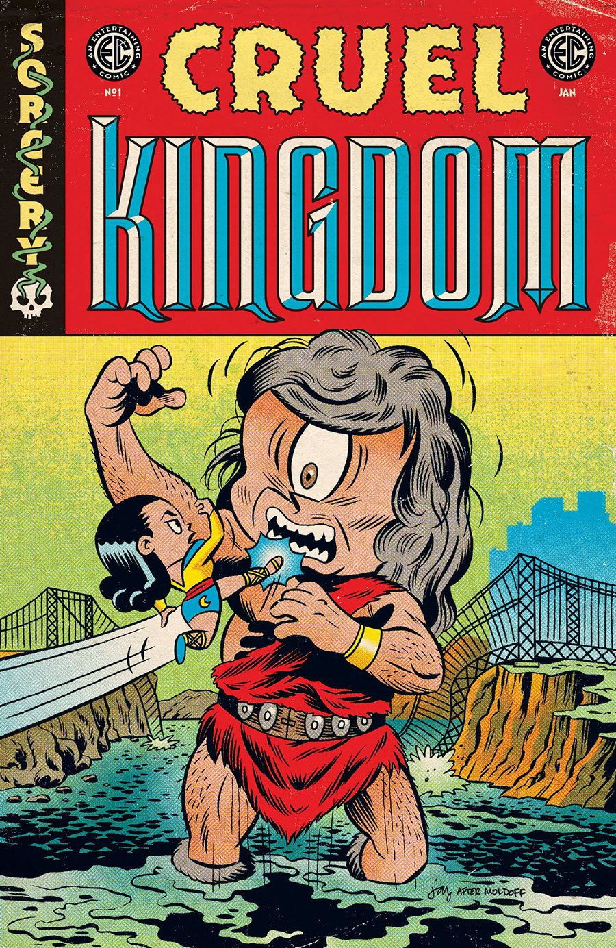 Cruel Kingdom #1 Cover F Incentive Jay Stephens Homage Variant Cover (EC Comics)