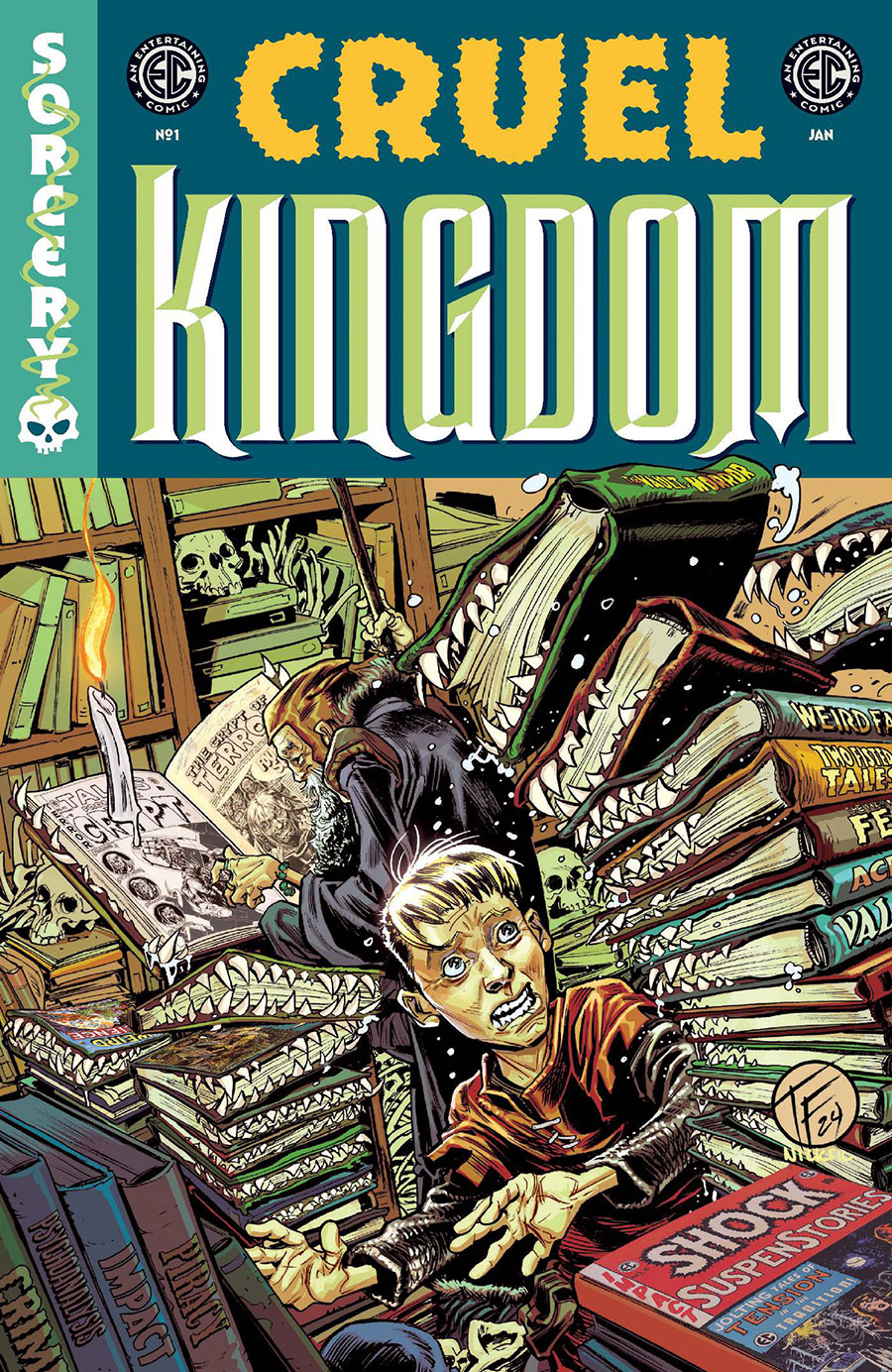 Cruel Kingdom #1 Cover I Incentive Tom Fowler Library Edition Variant Cover (EC Comics)