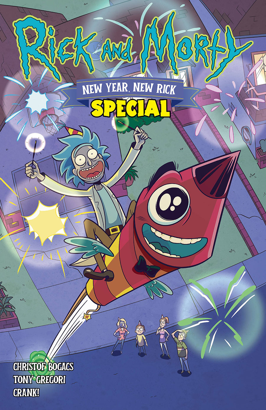 Rick And Morty New Year New Rick Special #1 (One Shot) Cover C Incentive Sarah Burrini Variant Cover