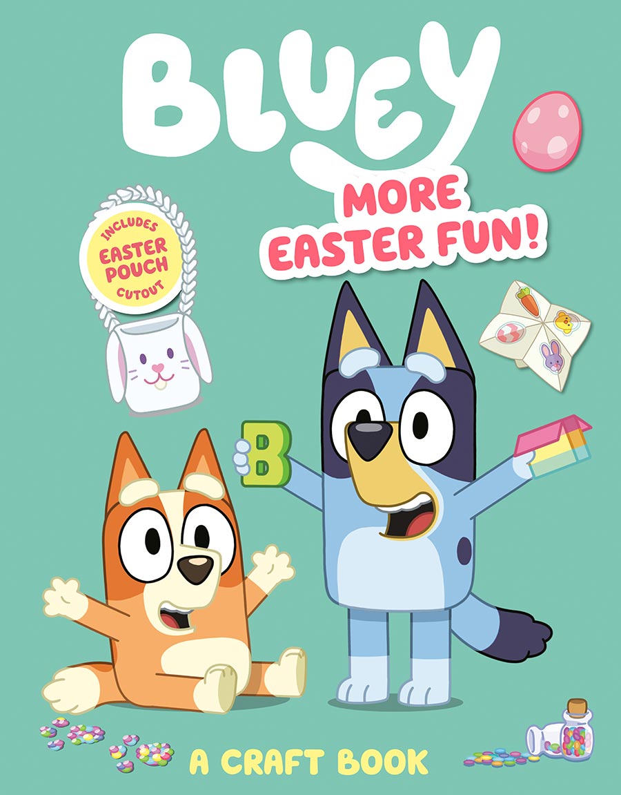 Bluey More Easter Fun A Craft Book TP