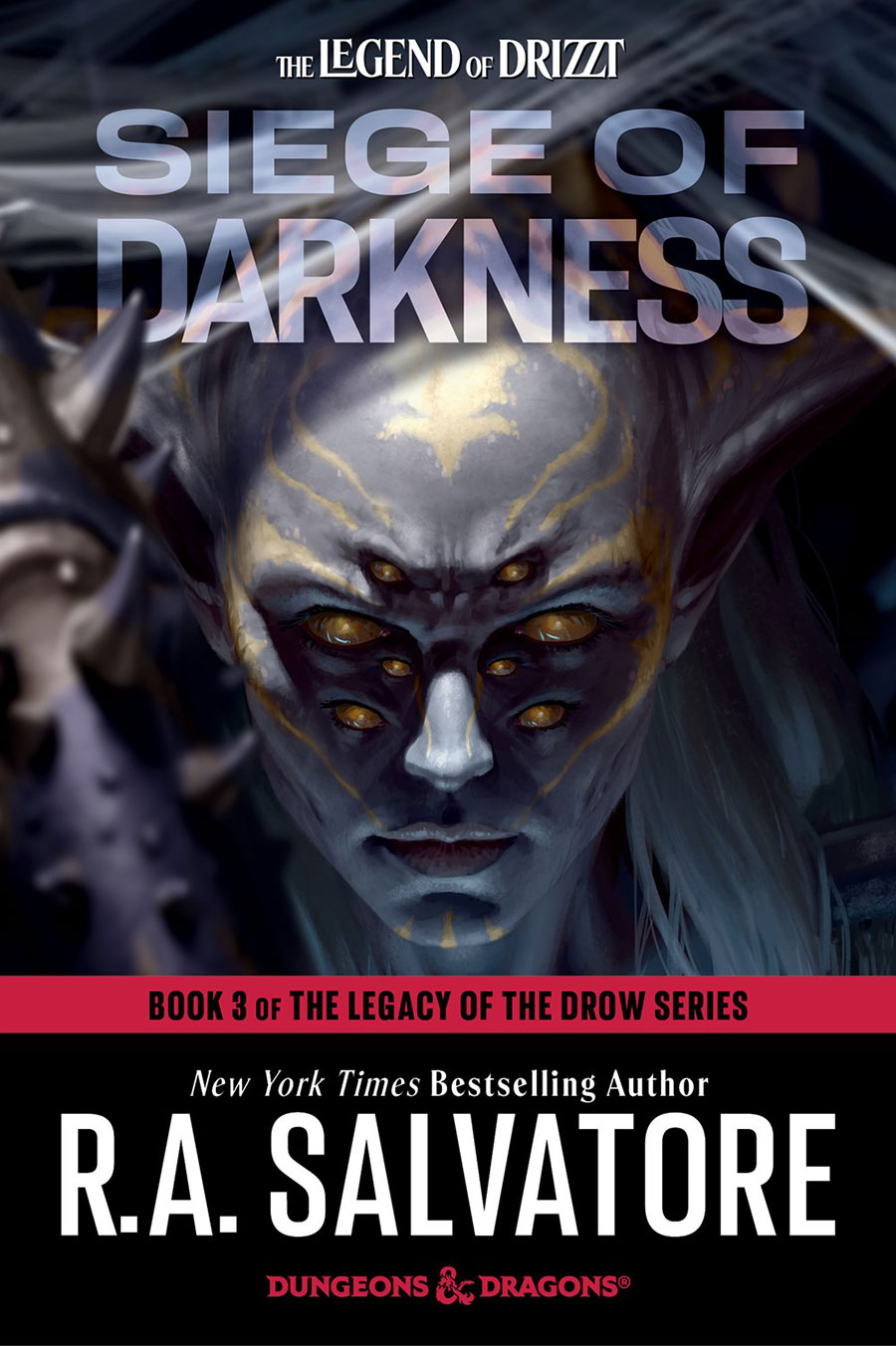 Legend Of Drizzt Siege Of Darkness Dungeons & Dragons Book 3 Of The Legacy Of The Drow Series TP