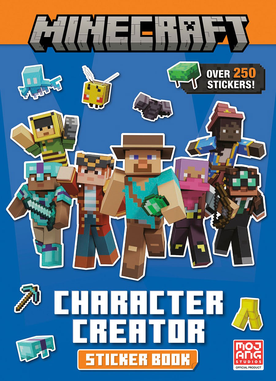 Minecraft Character Creator Sticker Book TP