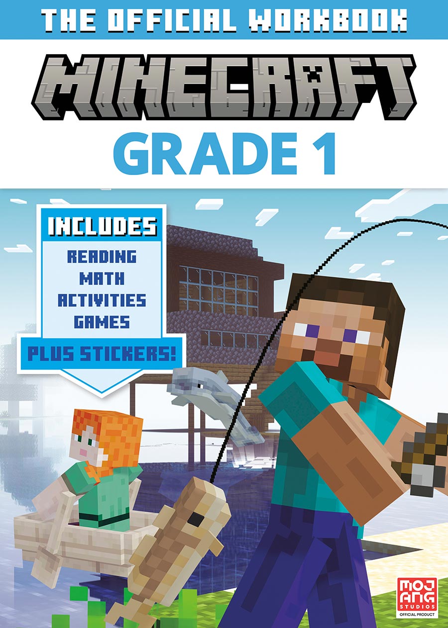 Official Minecraft Workbook Grade 1 TP