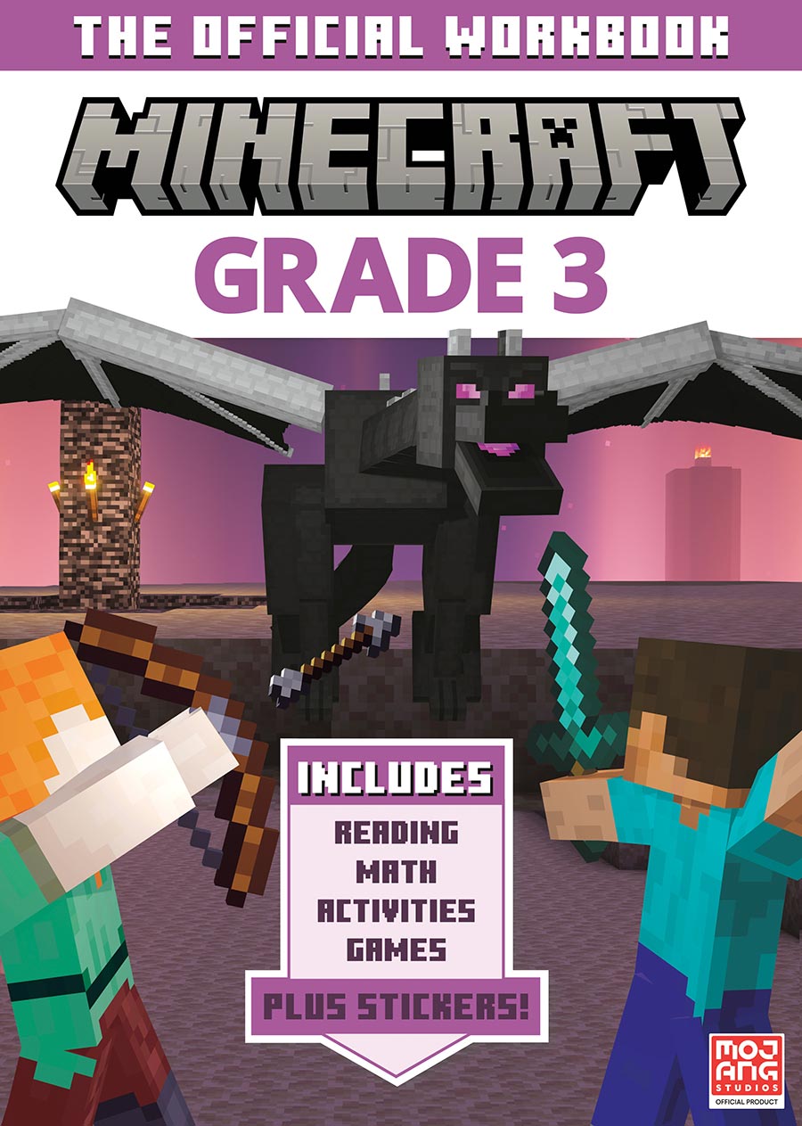 Official Minecraft Workbook Grade 3 TP