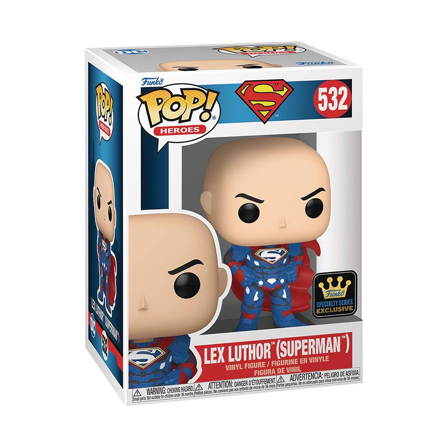 POP Heroes DC Comics Lex Luthor (Superman) Vinyl Figure