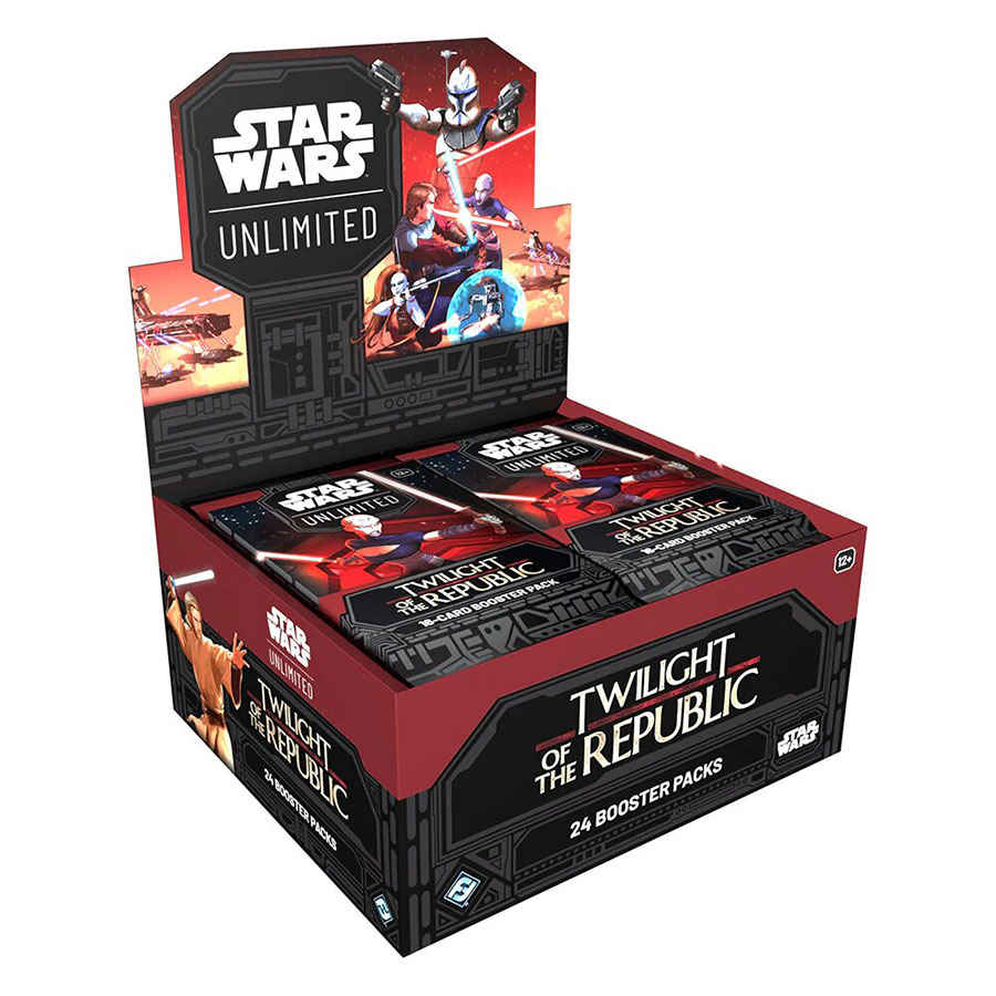 Star Wars Unlimited Twilight Of The Republic Booster Display (24-Count)