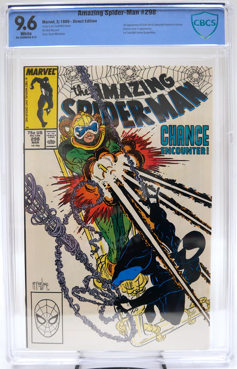 Amazing Spider-Man #298 Cover C CBCS 9.6